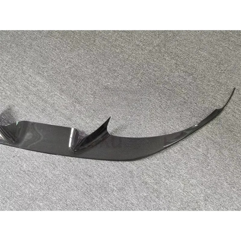 Factory Direct Sales of Dry Carbon Fiber N Style Front Bumper Middle Lip for  F8 Tributo Spider Body Kit Rear Diffuser Sp